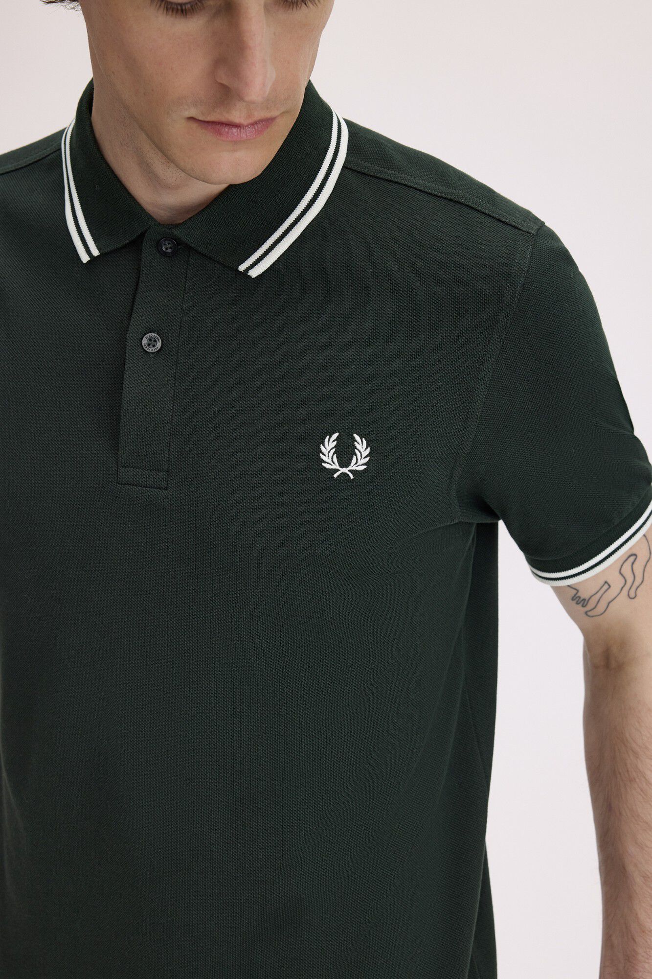 Fred Perry Polo con dos tonos Fred Perry