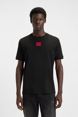 HUGO Camiseta manga corta Negro