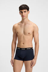 HUGO Pack 3 boxers Azul marino