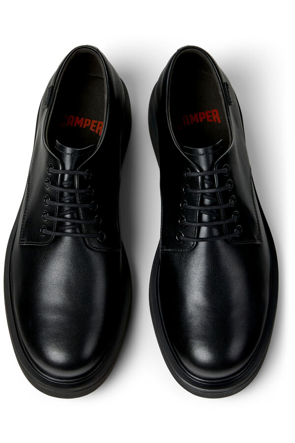 Camper Zapatos de piel hombre Negro