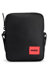 HUGO Bolso con logo Negro