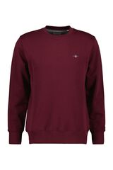 Gant Sudadera cuello redondo Estampado granate