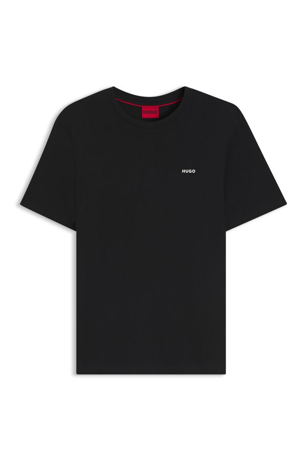 HUGO Camiseta manga corta Negro