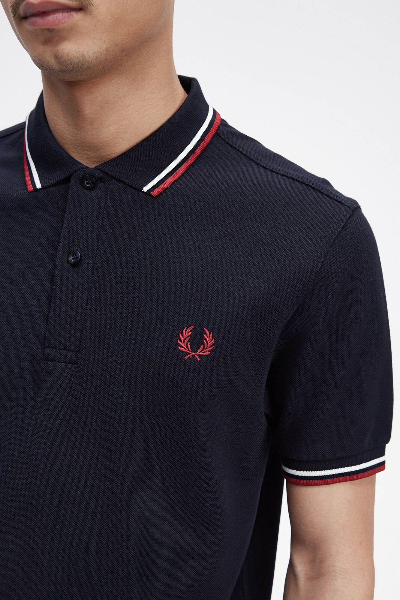 Fred Perry Polo manga corta
