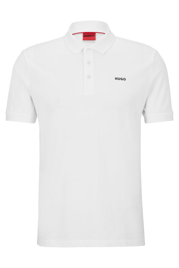 HUGO Polo manga corta Blanco