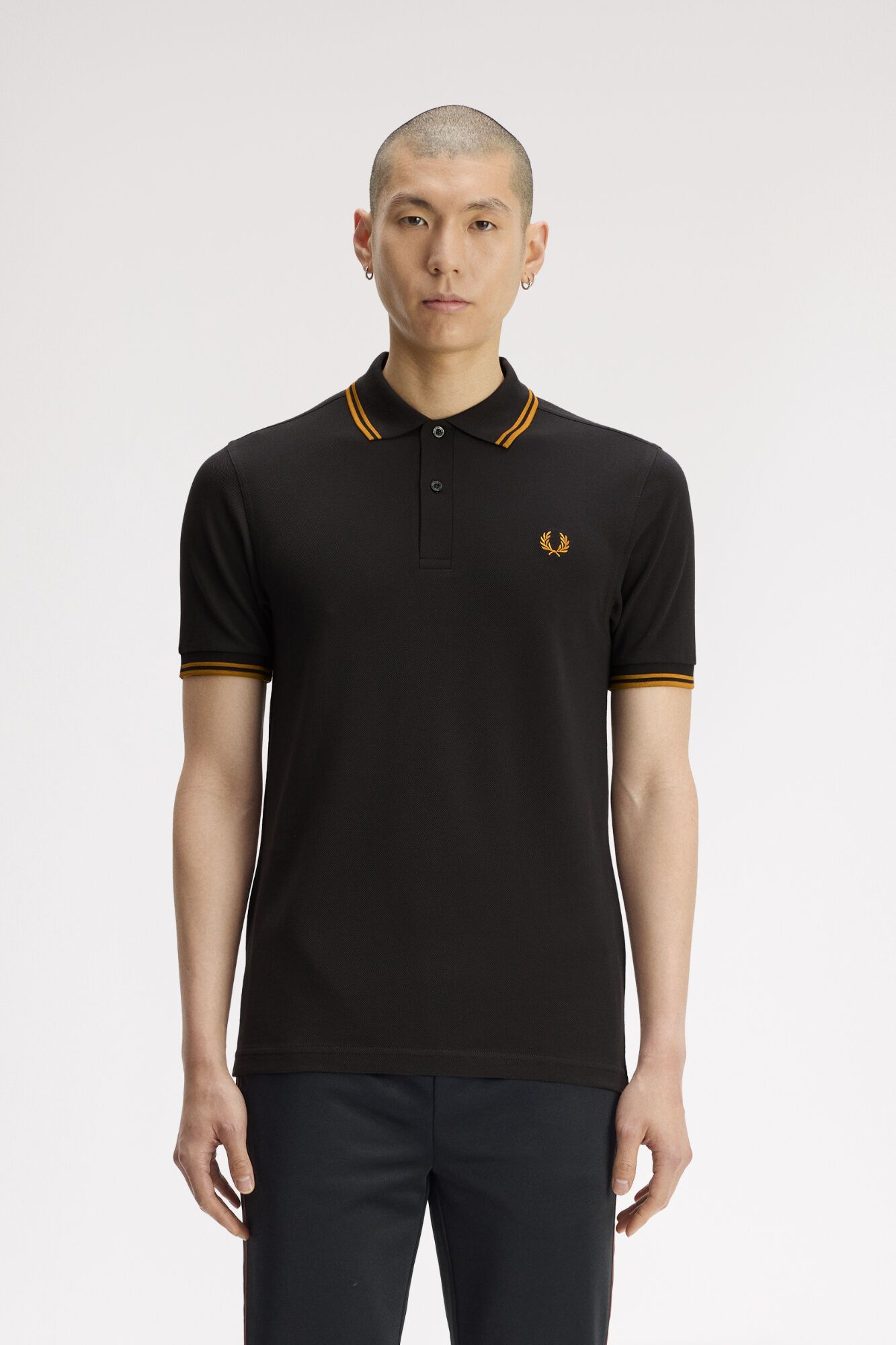 Fred Perry Polo piqu&eacute; manga corta