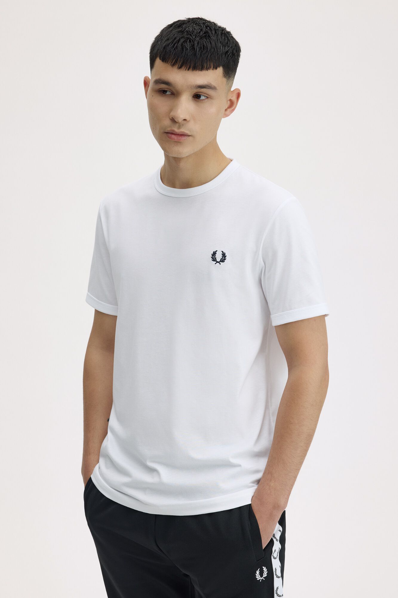 Fred Perry Camiseta lisa manga corta
