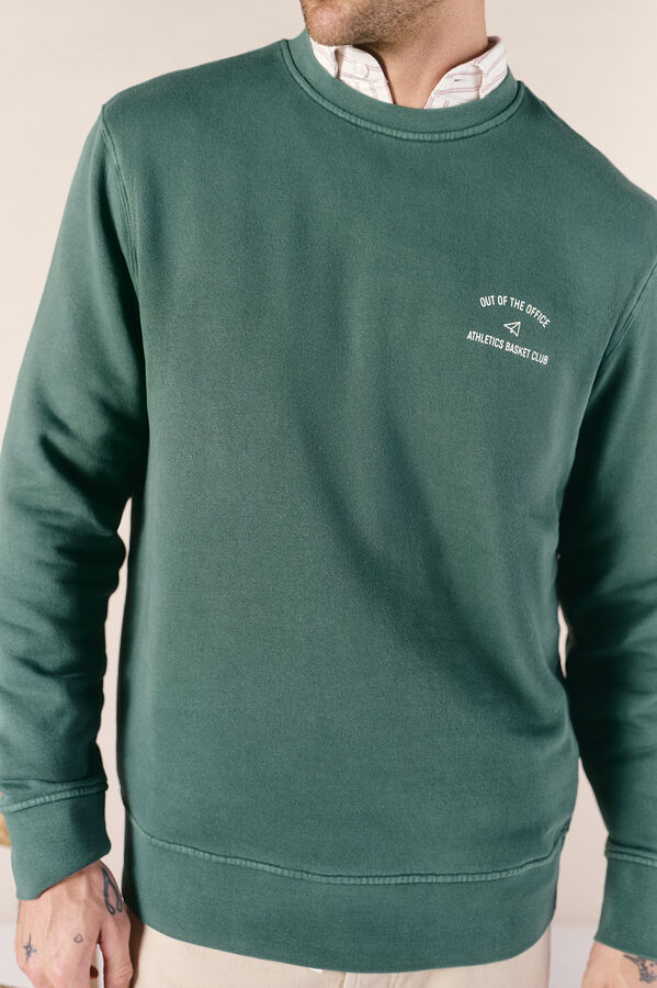 OOTO Sudadera cuello redondo Verde
