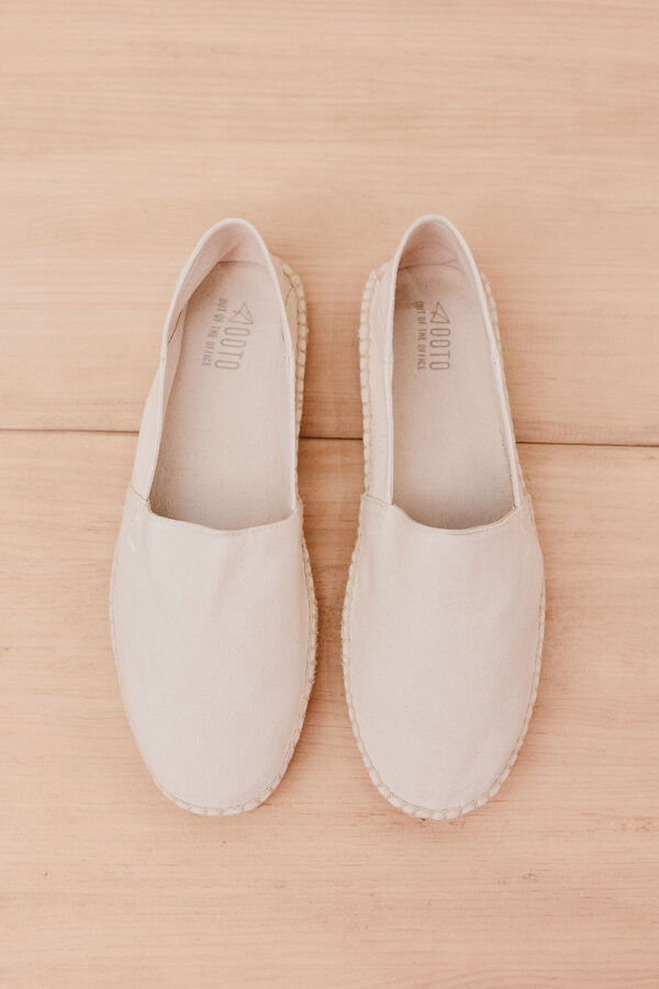 OOTO Alpargata tela Beige