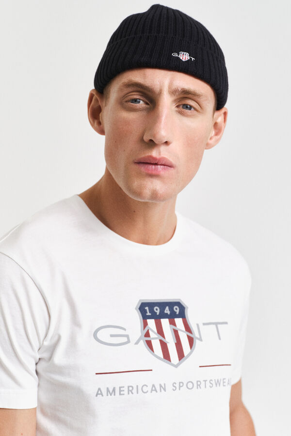 Gant Camiseta Archive Shield Blanco