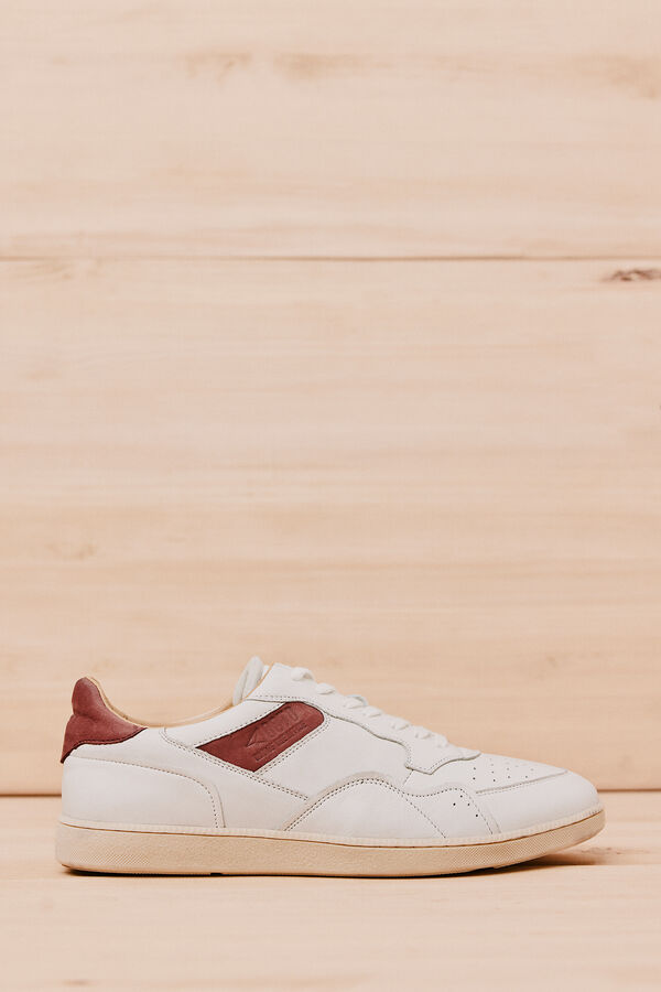 OOTO Zapatilla piel Blanco