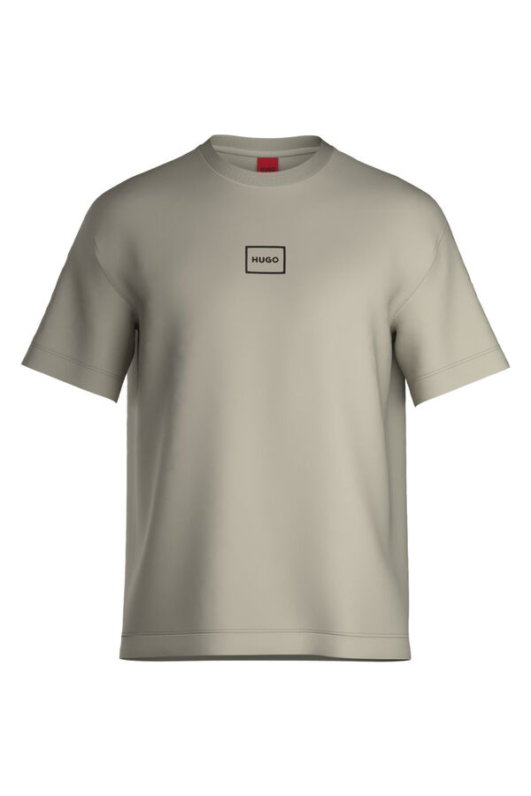HUGO Camiseta manga corta casa Beige