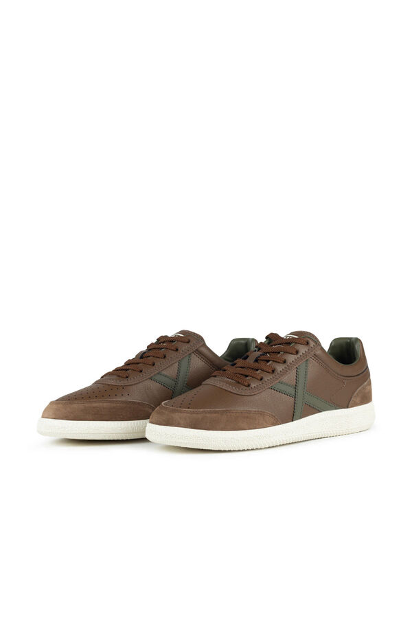 Munich Zapatillas Rumba hombre Marr&oacute;n