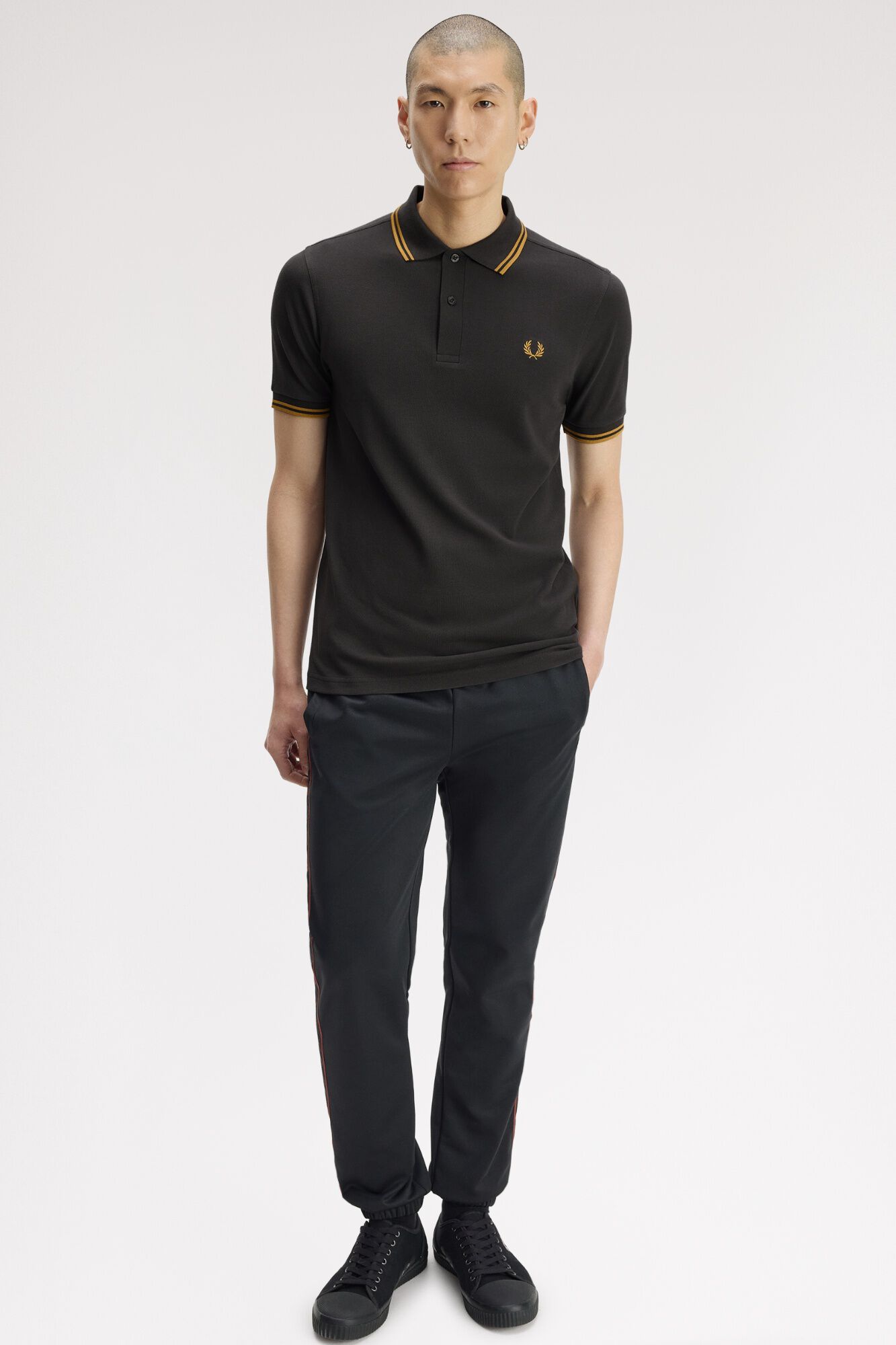 Fred Perry Polo piqu&eacute; manga corta