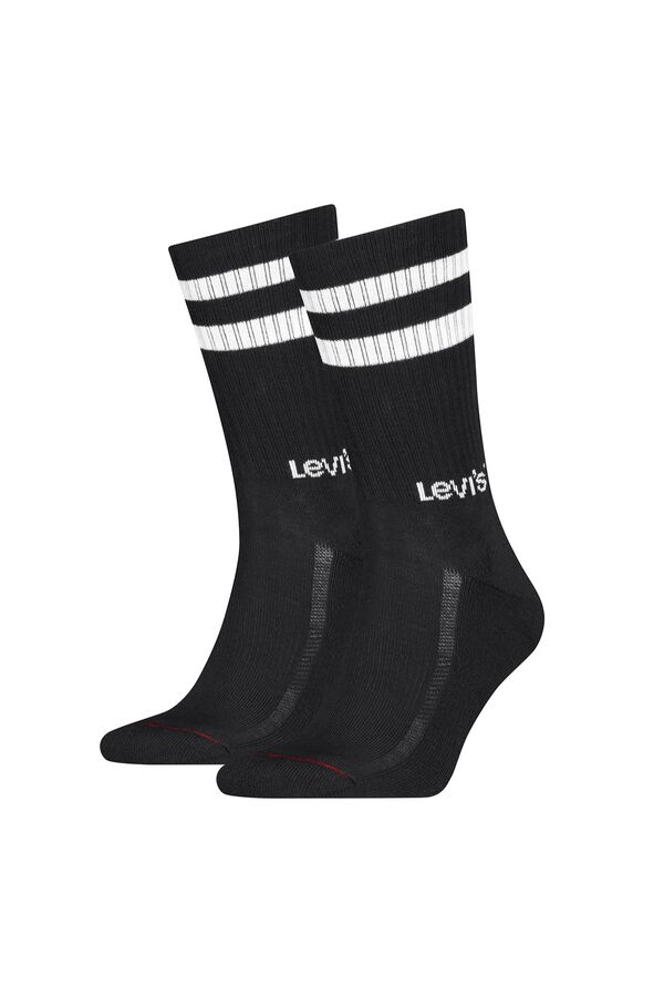 Levi's Pack de 2 calcetines medios Levi&rsquo;s&reg; Negro