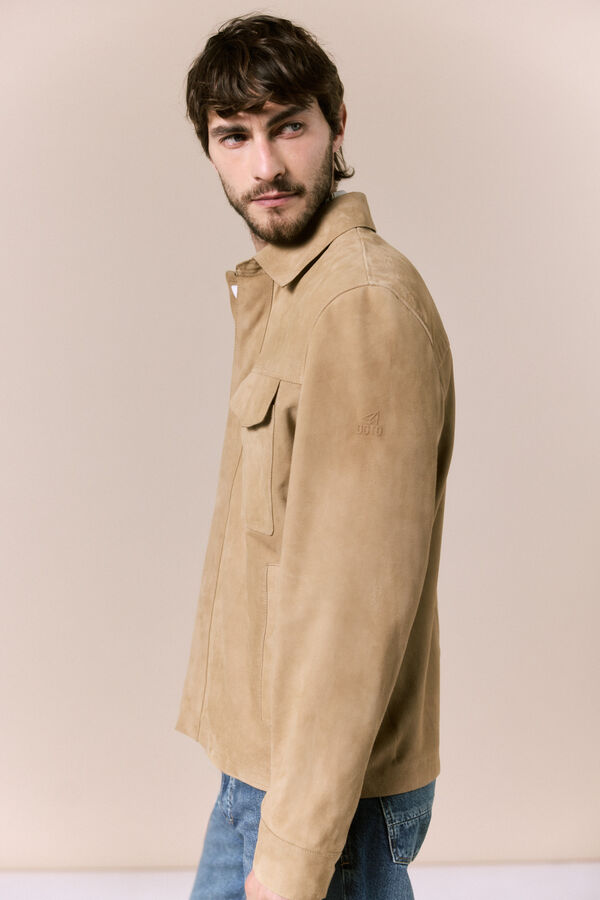 OOTO Sobrecamisa ante Beige