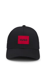 HUGO Gorra de b&eacute;isbol Negro