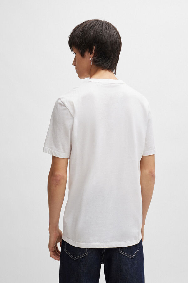 HUGO Camiseta manga corta Blanco