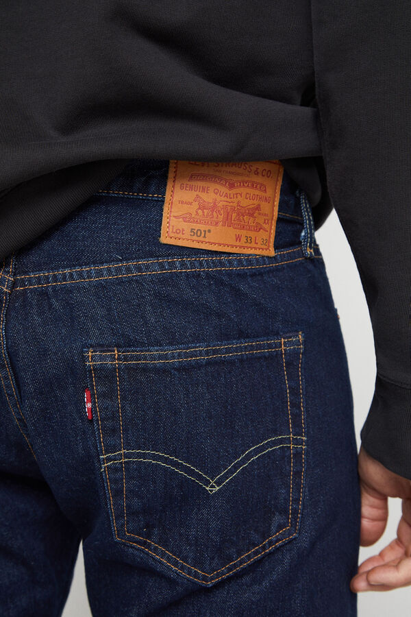 Levi's Vaquero 501&reg; Original Fit Azul marino