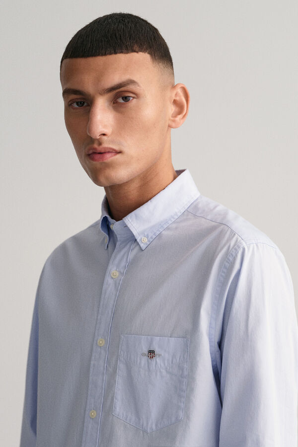 Gant Camisa popelina Azul