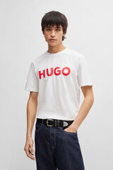 HUGO Camiseta manga corta Blanco
