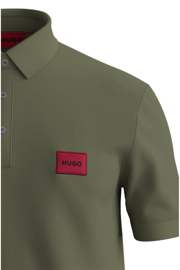 HUGO Polo manga corta Verde