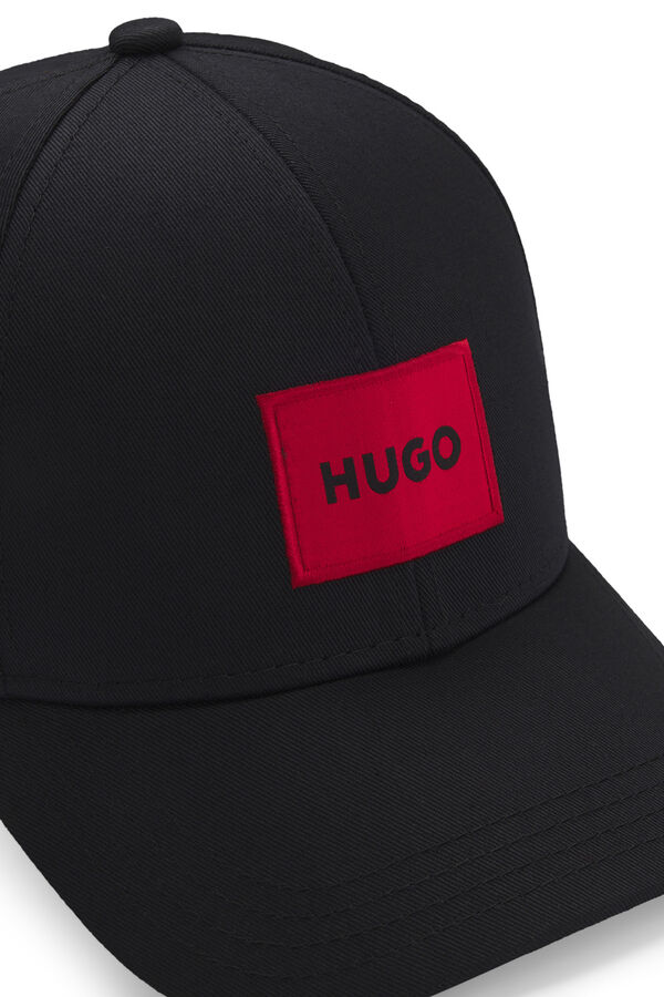 HUGO Gorra de b&eacute;isbol Negro