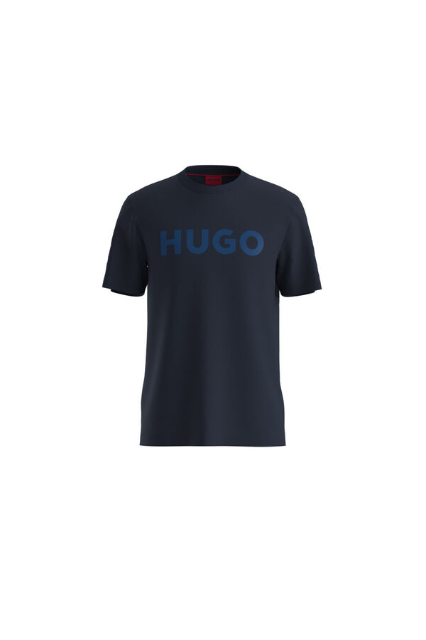 HUGO Camiseta manga corta Azul marino