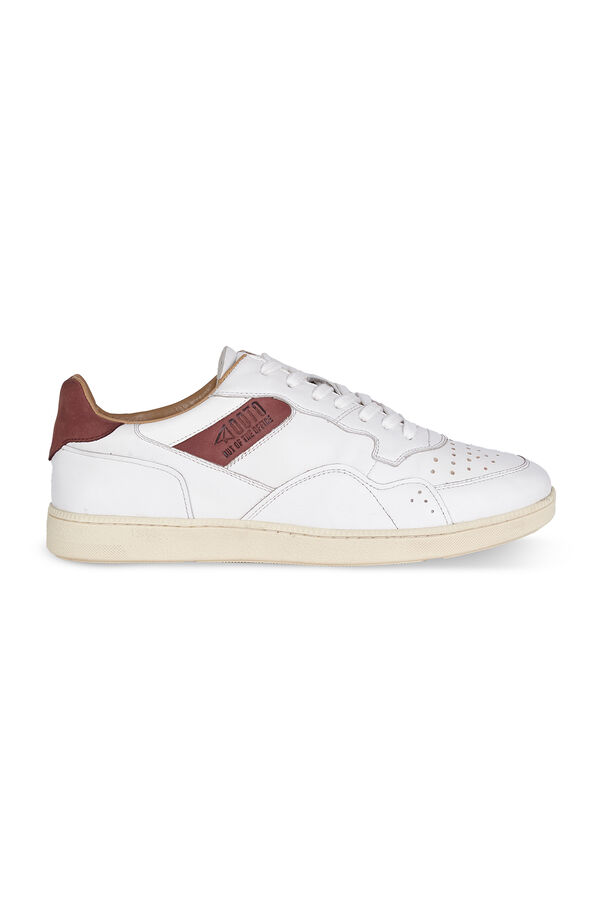 OOTO Zapatilla piel Blanco
