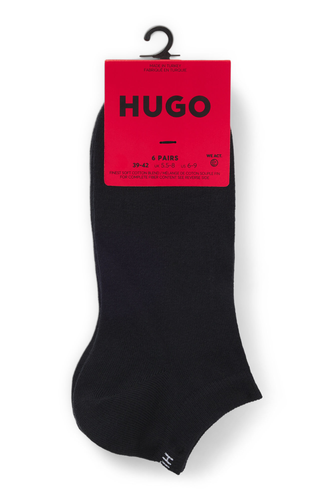 HUGO Pack 6 calcetines