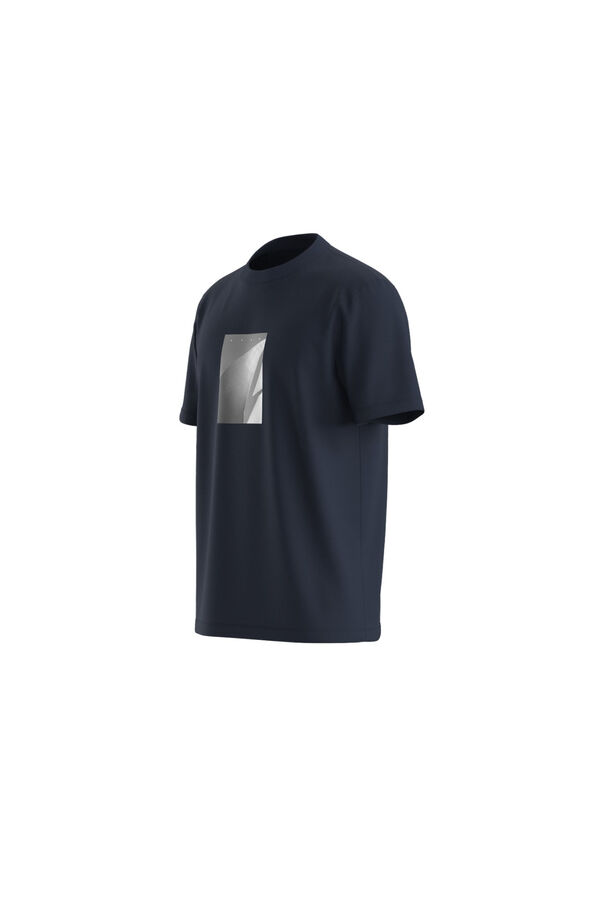 HUGO Camiseta manga corta Azul marino