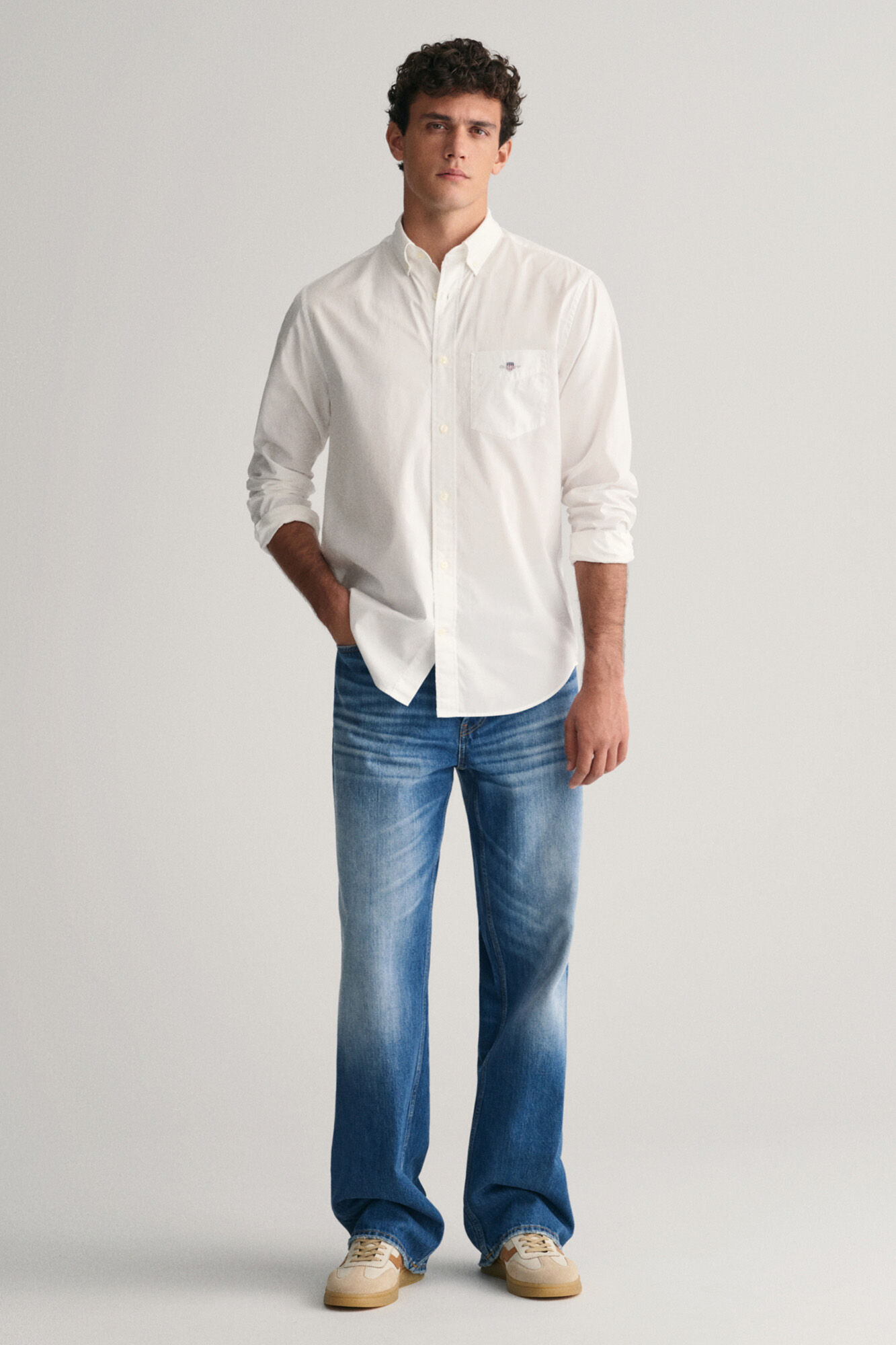 Gant Camisa popelina