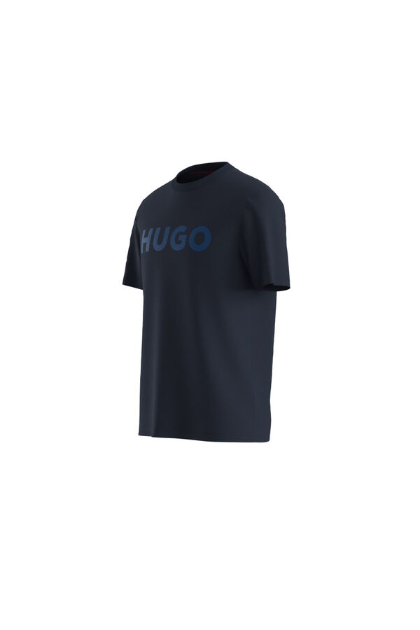 HUGO Camiseta manga corta Azul marino