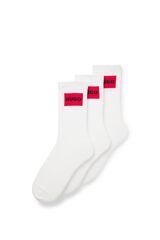HUGO Pack tres calcetines Blanco
