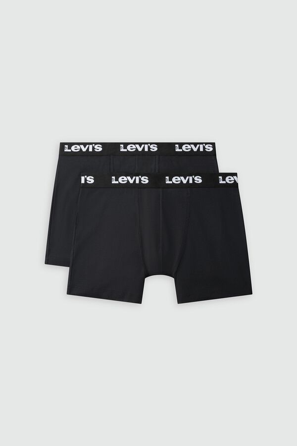 Levi's Pack de 2 b&oacute;xer de Levi&rsquo;s&reg; Negro