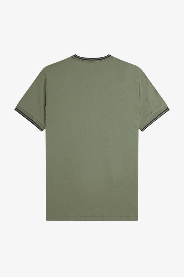 Fred Perry Camiseta lisa manga corta Verde