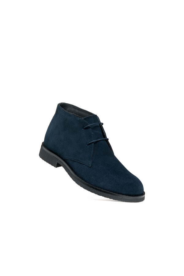 Geox Bot&iacute;n casual de ante U El Claudio Azul marino