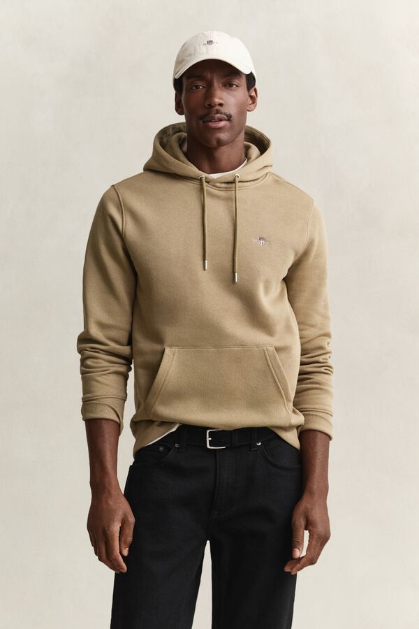 Gant Sudadera con capucha Beige