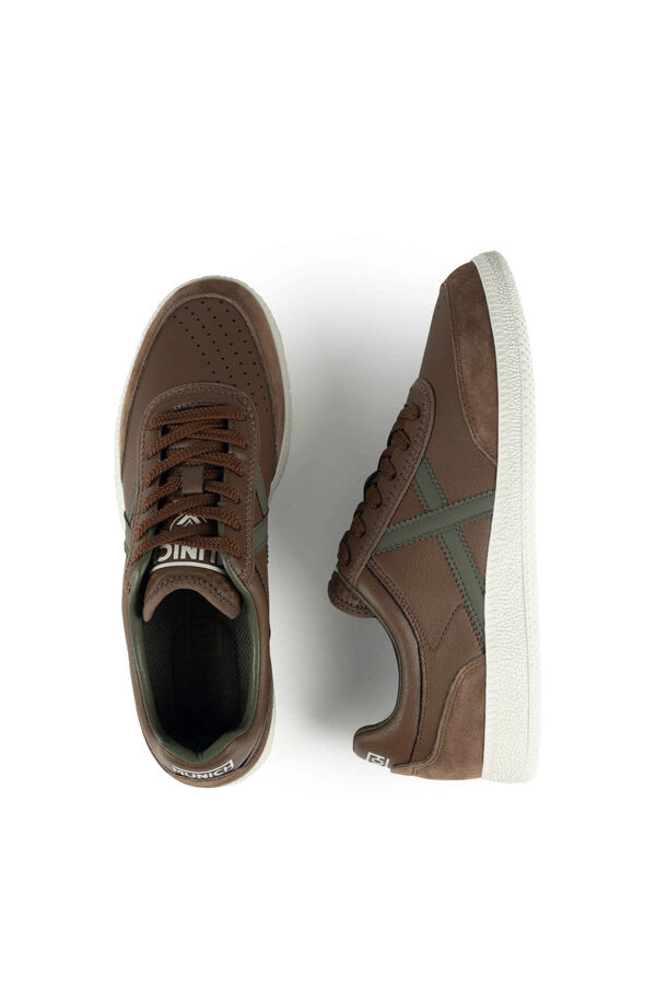 Munich Zapatillas Rumba hombre Marr&oacute;n