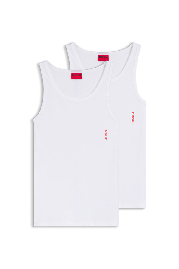 HUGO Pack 2 camisetas Blanco