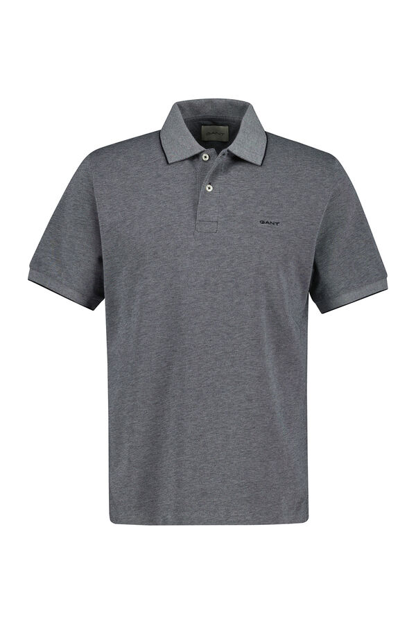 Gant Polo en dos tonos Gris