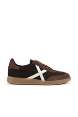 Munich Zapatillas Barru hombre Marr&oacute;n oscuro