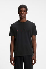 HUGO Camiseta manga corta Negro