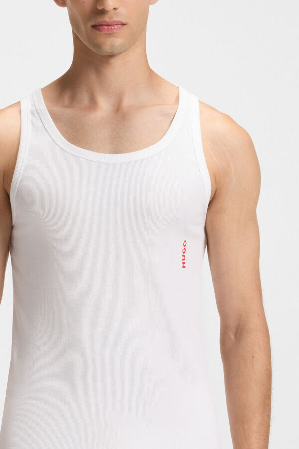 HUGO Pack 2 camisetas Blanco