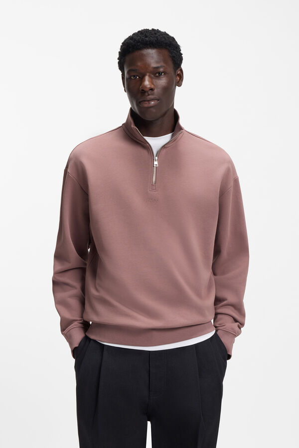 HUGO Sudadera con cremallera Rosa