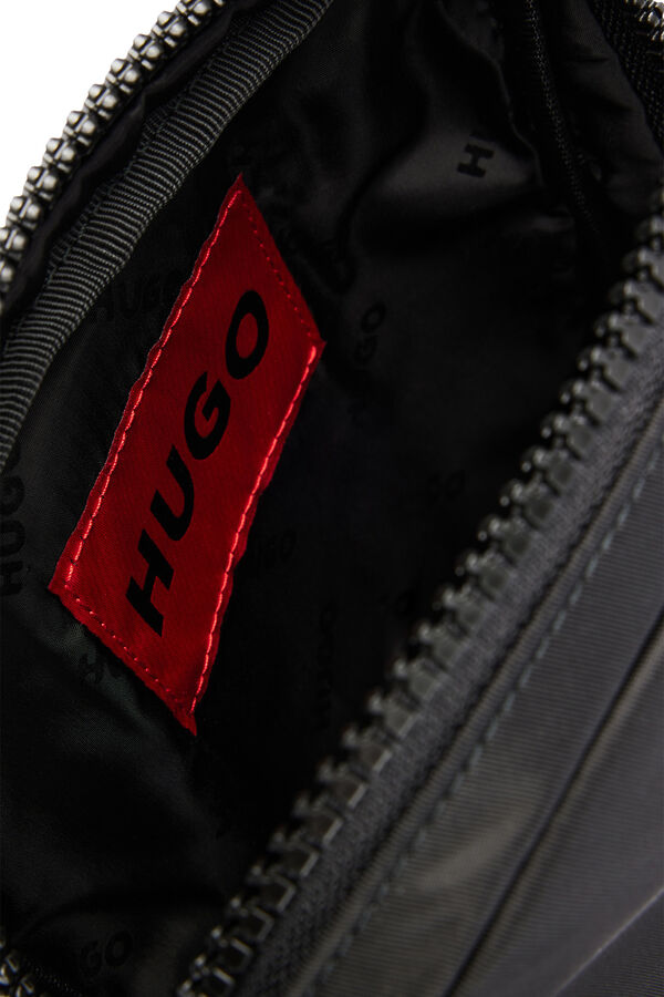 HUGO Bolso con logo Negro