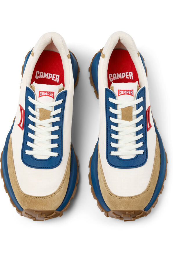 Camper Zapatillas de tejido y nobuk hombre Multicolor