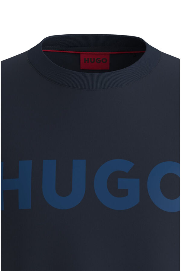 HUGO Camiseta manga corta Azul marino