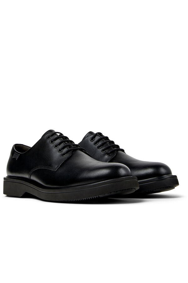 Camper Zapatos de piel hombre Negro