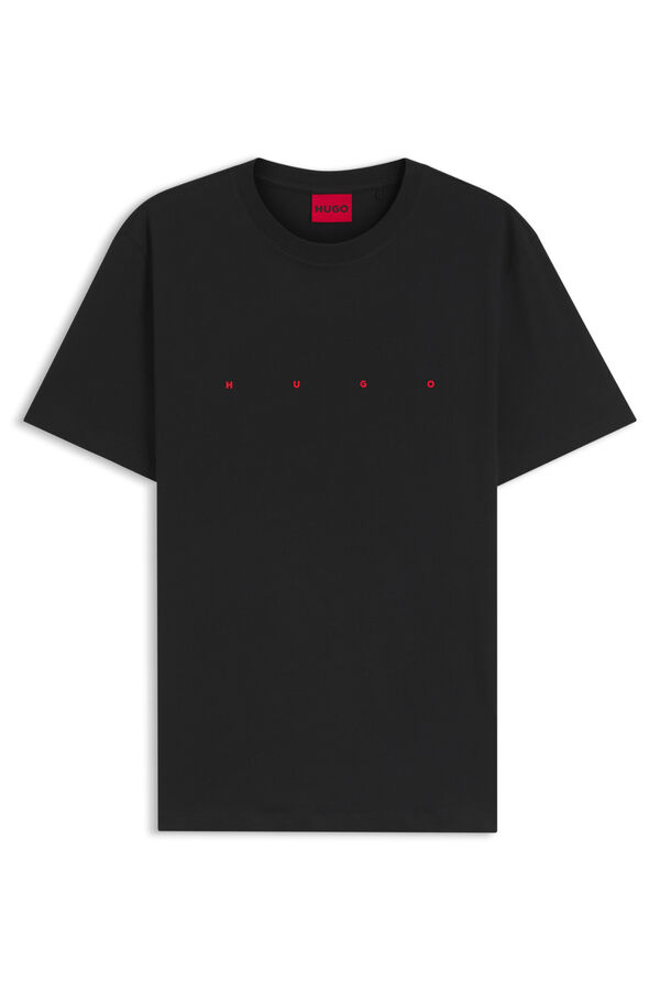 HUGO Camiseta manga corta Negro